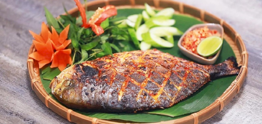 The simple preparation allows the natural richness of the fish to shine